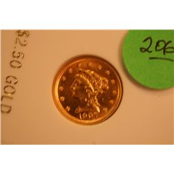 1907 $2.5 Gold Liberty Coin