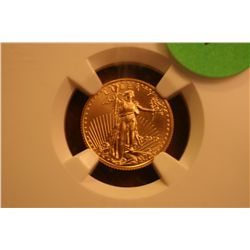 2010 Gold Eagle 1/10 oz. Coin (NGC-MS70)