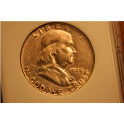1955 Franklin Half Dollar