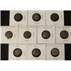 Image 1 : 10 Diff Ancient Constans 337-350 A.D. Roman Coins