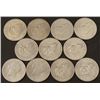 Image 2 : 11 Different Dates Uncirculated Eisenhower Dollar Coins