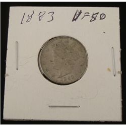1883 High Grade V Nickel