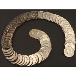 67 Diff Kennedy Halves 1964-2005 Some Silver, Most UNC