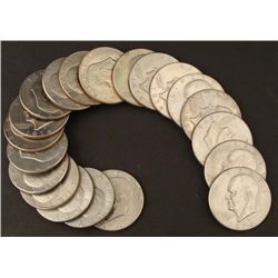 Roll (20) 1974-D Eisenhower Dollar Coins