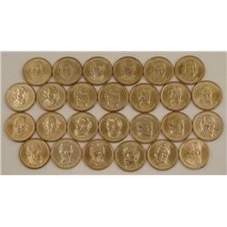 26 Diff Date Gem UNC Presidential Gold Coins 2007-11