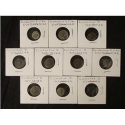 10 Diff Ancient Constantine I 307-337 A.D. Roman Coins