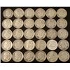 Image 1 : 30 Diff Date Roosevelt Silver Dimes 1946-64 -Nice Set