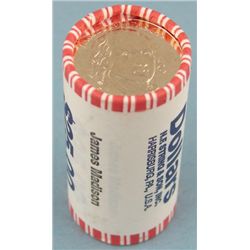 1 Gem Unc Bank Roll 2007 P Madison Presidential Dollars