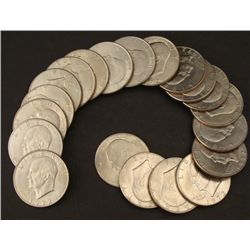 Roll (20) Gem UNC 1972-D Eisenhower Dollar Coins