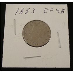 1883 High Grade V Nickel