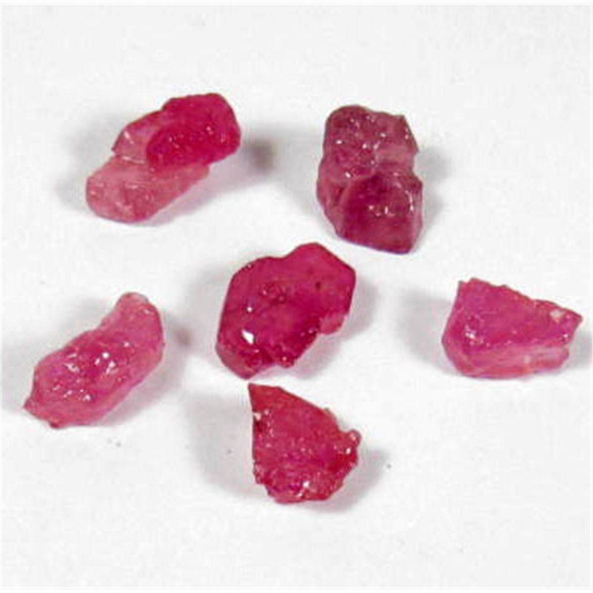 LOT OF 17.65 CTS. NATURAL RED RUBY ROUGH STONE