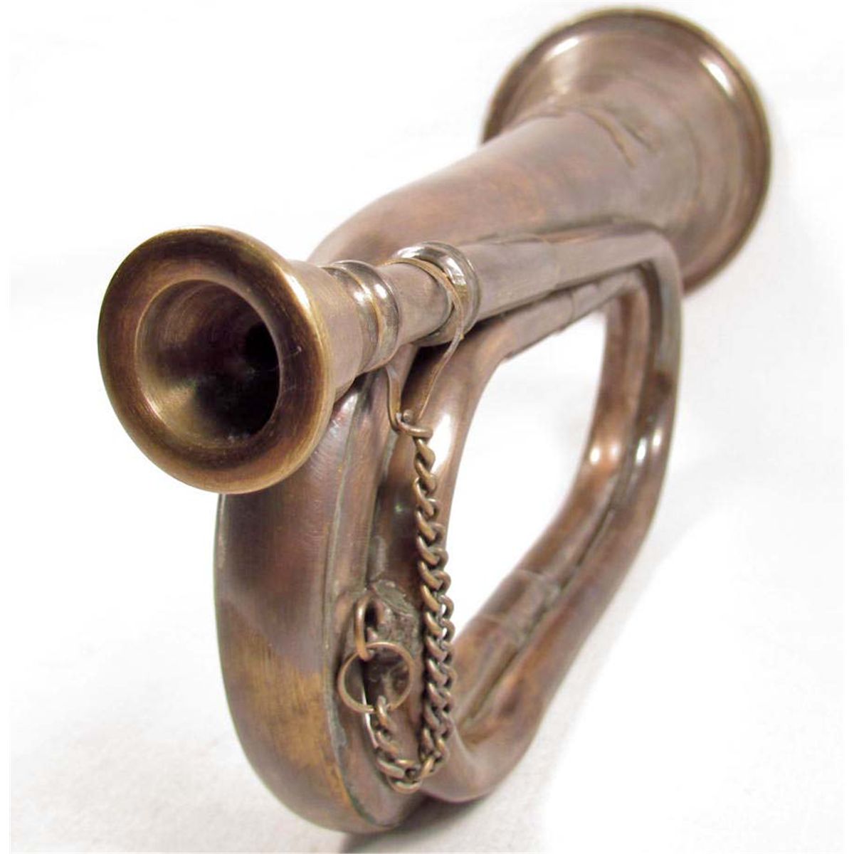 CSA 7TH CAVALRY COPPER BRASS BUGLE