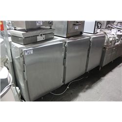 FOSTER STAINLESS STEEL 3 DOOR COOLER