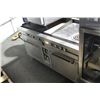 Image 1 : STAINLESS STEEL OVEN WITH GRIDDLE & 2 BURNERS