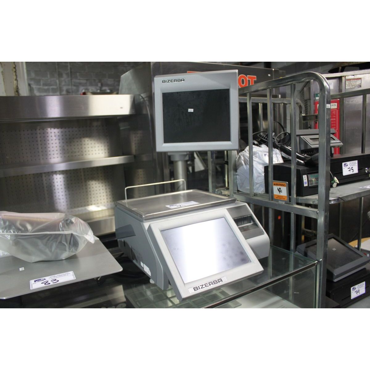 BIZERBA CE-2-100 TOUCH SCREEN PRICING SCALE
