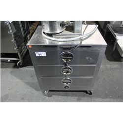 TOAST MASTER STAINLESS STEEL 3 DRAWER WARMING