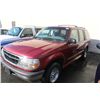 Image 1 : 1996 RED FORD EXPLORER 4 DR SUV XL SERIES