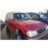 Image 2 : 1996 RED FORD EXPLORER 4 DR SUV XL SERIES