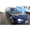 Image 2 : 1998 BLUE DODGE NEON 4 DOOR SEDAN