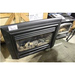 VALOR LEGEND G3 C/W BLACK CONTOUR TRIM GAS FIRE