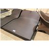 Image 1 : DARK RATAN CURVED DOUBLE LOUNGER