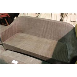 DARK COFFEE 3 SEAT RATAN SOFA