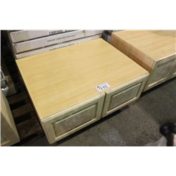 36 X 12 X 27 MAPLE FRONT WALL CABINET