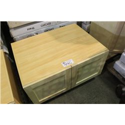 33 X 15 X 24 MAPLE FRONT WALL CABINET