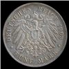 Image 2 : 1903 Germany Hamburg 5 Mark Unc Details (COI-8520)