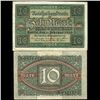 Image 1 : 1920 Germany 10 Mark Note Hi Grade Rare (COI-3942)