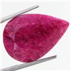 Image 1 : 37.39ct African Ruby Pear Cut (GEM-37253)