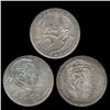 Image 1 : 1968-74 Germany Silver 5 Mark BU Lot of 3 (COI-8502)