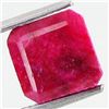 Image 1 : 5.11ct African Ruby Octagon Cut (GEM-37068)