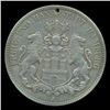 Image 2 : 1902 Germany Hamburg 5 Mark Rare Hi Grade Holed (COI-5248)