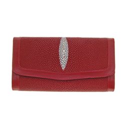 Ladies Stingray Hide Clutch Purse/Wallet (ACT-079)