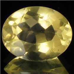 29.57ct Untreated Natural Lemon Citrine Oval (GEM-39187)