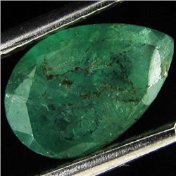 0.99ct Colombian Emerald Pear (GEM-29633F)