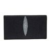 Image 1 : Unisex Stingray Hide Checkbook Wallet (ACT-060)