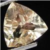 Image 1 : 2.65ct Clear Champagne Oregon Sunstone Trillion (GEM-31065)