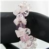 Image 2 : 400twc Natural Rose Quartz Crystal Bracelet (JEW-3455)