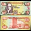 Image 1 : 1999 Jamaica $20 Crisp Uncirculated Note (CUR-05752)