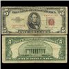 Image 1 : 1953B $5 US Note Circulated Scarce (CUR-05990)