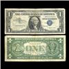 Image 1 : 1957A $1 Silver Certificate Star Note Circ RARE (COI-4700)