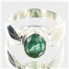 Image 1 : 29.47twc Colombian Emerald Sterling Ring (JEW-2741)