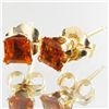 Image 2 : 1.15twc Citrine 10k Gold Earrings (JEW-2912)