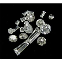 1.00ct Lot Mixed Cut Hi-Grade White Diamonds (GMR-1083)