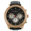 Image 1 : New Ice Time Mens Diamond Bezel Chrono Style Watch (WAT-342)