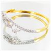 Image 2 : 76.2twc Lab Diamond Gold Vermeil Bracelet (JEW-3542)