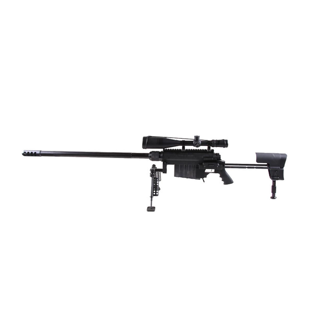 EDM Mdl 96 Wind Runner Cal .50 BMG SN:348 Single shot HIGH power bolt ...
