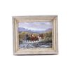 Image 1 : Original Oil on Canvas Entitled "Summer Showers" by noted Arizona artist Ron Stewart, measures 39"x3